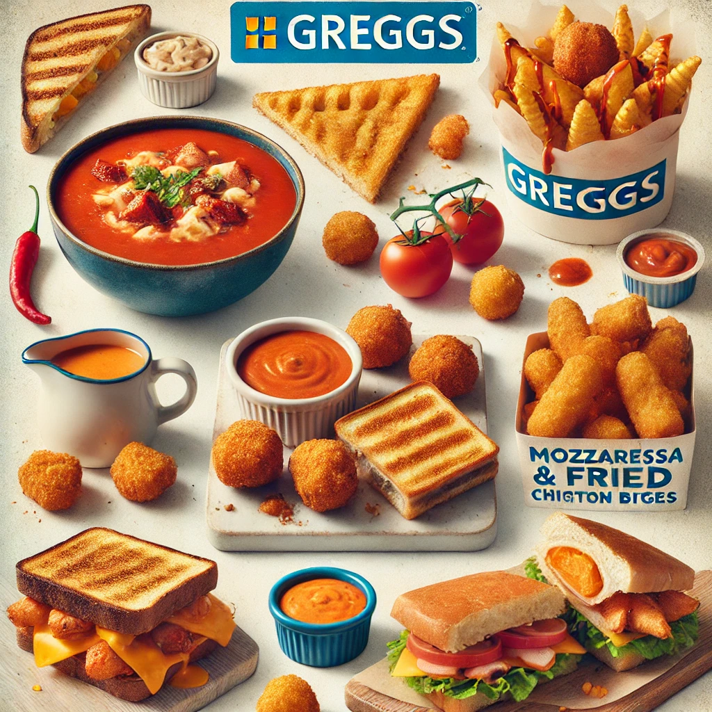 Greggs Menu UK Prices